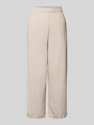 Regular Fit Culotte aus Viskose-Leinen-Mix Modell 'MYMILO' von VERO MODA Beige - 9