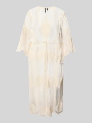 Loose Fit Kaftan aus Baumwoll-Mix Modell 'AIDA' von Pieces Beige - 15