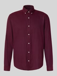 Vrijetijdsoverhemd met knoopsluiting van MCNEAL Bordeaux - 9