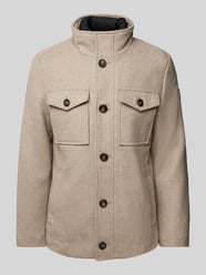 Regular Fit Jacke mit Wolle von Tom Tailor Beige - 6