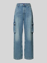 Jeans mit Cargotaschen von Scotch & Soda Blau - 34