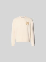 Pullover mit Label-Print von MAISON KITSUNÉ - 14