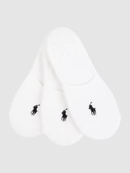 Füßlinge mit Stretch-Anteil im 3er-Pack von Polo Ralph Lauren Weiß - 3