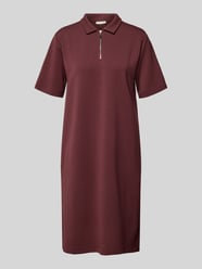 Sukienka polo z krótkim zamkiem błyskawicznym od Christian Berg Woman - 41
