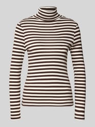 Regular fit shirt met lange mouwen en turtleneck van s.Oliver RED LABEL - 1