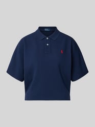 Boxy fit Poloshirt met Labelstitching van Polo Ralph Lauren - 15