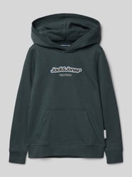 Hoodie met labelprint, model 'VESTERBRO' van Jack & Jones - 17