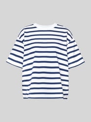 Pyjama-Oberteil mit geripptem Rundhalsausschnitt von Mey - 2