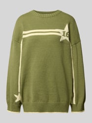 Strickpullover mit Rundhalsausschnitt Modell 'STAR' von DAISY STREET - 6