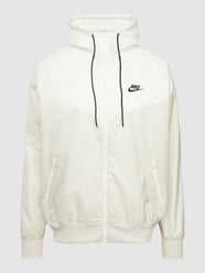 Jacke mit Label-Print von Nike Beige - 10