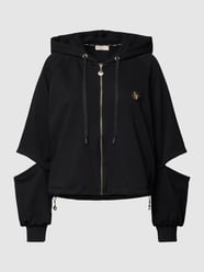 Sweatjack met cut-outs van LIU JO SPORT Zwart - 24