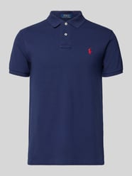 koszulka polo o kroju slim fit z wyhaftowanym logo od Polo Ralph Lauren - 42