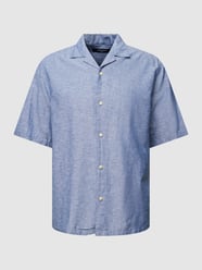 Vrijetijdsoverhemd met linnen en streepmotief, model 'SUMMER' van Jack & Jones Premium - 40