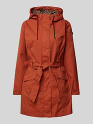 Jacke mit Bindegürtel Modell 'MOSTI' von khujo Orange - 1