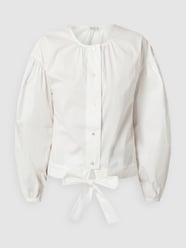 Bluse mit Knotendetail  von JC Sophie Weiß - 41