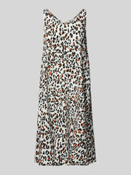 Knielanges Kleid mit Plisseefalten von s.Oliver RED LABEL Weiß - 9
