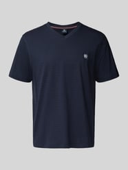 T-shirt z dekoltem w serek od Lerros - 47