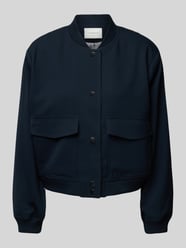 Jacke mit Stehkragen Modell 'TAILOR' von Copenhagen Muse Blau - 5