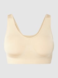 Bustier aus Mikrofaser von Schiesser Beige - 48