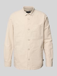 Slim Fit Overshirt aus reiner Baumwolle Modell 'RICKFELL' von Barbour Beige - 26