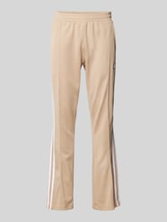 Flared Sweatpants mit elastischem Bund von adidas Originals Beige - 43