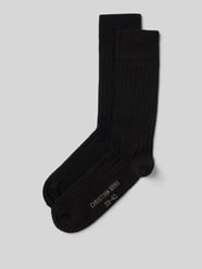Socken mit Label-Print im 2er-Pack von Christian Berg Men - 30