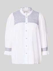 Relaxed Fit Langarmbluse aus reiner Baumwolle von Christian Berg Woman - 13