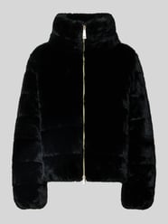 Webpelzjacke mit Zweiwege Reißverschluss von s.Oliver BLACK LABEL - 42