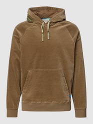 Hoodie aus Cord Modell 'Soft corduroy hoodie' von Scotch & Soda Grün - 32