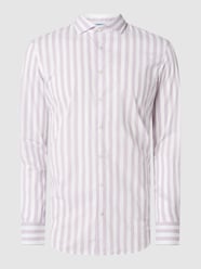 Slim fit zakelijk overhemd met stretch, model 'Hugo' - 'Futureflex'  van Pierre Cardin Roze - 29