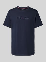 T-Shirt mit Rundhalsausschnitt von Tommy Hilfiger Blau - 36