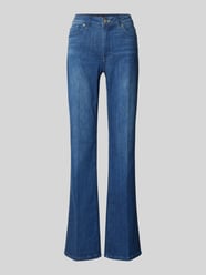 Flared Jeans mit 5-Pocket-Design Modell 'VIC' von Raffaello Rossi Blau - 8