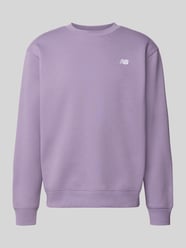 Bluza z okrągłym dekoltem i wyhaftowanym logo od New Balance - 41