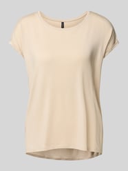 Loose Fit T-Shirt aus Lyocell-Mix Modell 'AVA' von Vero Moda Beige - 17