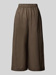 Wide Leg Leinenhose mit elastischem Bund Modell 'MINNIE' von MM - 5