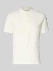 Polówka o kroju slim fit w tonalnym wzorze allover od GUESS - 29