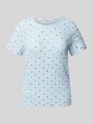 T-Shirt mit Paillettenbesatz von Jake*s Casual - 25