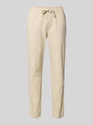 Korte stoffen broek van linnenmix, model 'LINUS' van Only & Sons Beige - 11