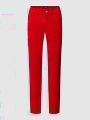 Slim Fit Jeans im 5-Pocket-Design Modell 'PIPER' von Cambio Rot - 26
