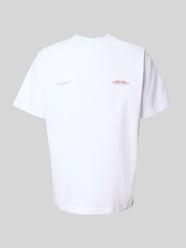 T-shirt o kroju oversized z nadrukiem z napisem i logo od ANOTHER COTTON LAB - 19