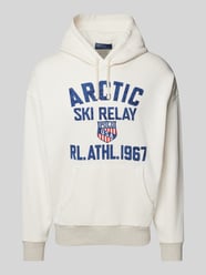 Hoodie mit Label-Print von Polo Ralph Lauren Grau - 1