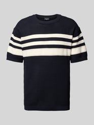 T-Shirt mit Lochstickerei Modell 'Ander' von Strellson - 16
