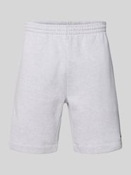Regular fit sweatshort van katoenmix van Lacoste - 5