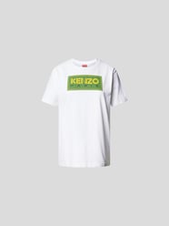 T-Shirt mit Label-Detail von Kenzo Weiß - 18