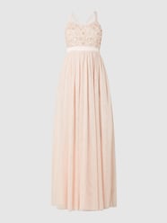 Abendkleid mit Pailletten von Jake*s Cocktail Pink - 24