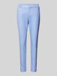 Slim fit stoffen broek met steekzakken, model 'Abbey Night' van MOS MOSH - 4