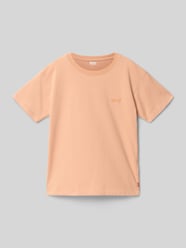 krój regular fit t-shirt z mieszanki bawełny od Levi’s® Kids - 26