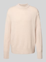 Sweter z dzianiny o kroju relaxed fit z mieszanki wełny i kaszmiru model ‘Calle’ od Selected - 18