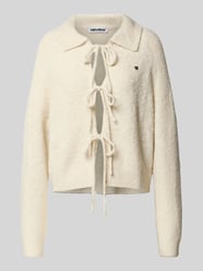 Gebreid jack met vetersluiting van Review - 9