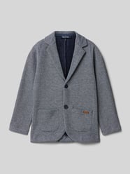 Blazer met labelpatch van Blue Seven - 13